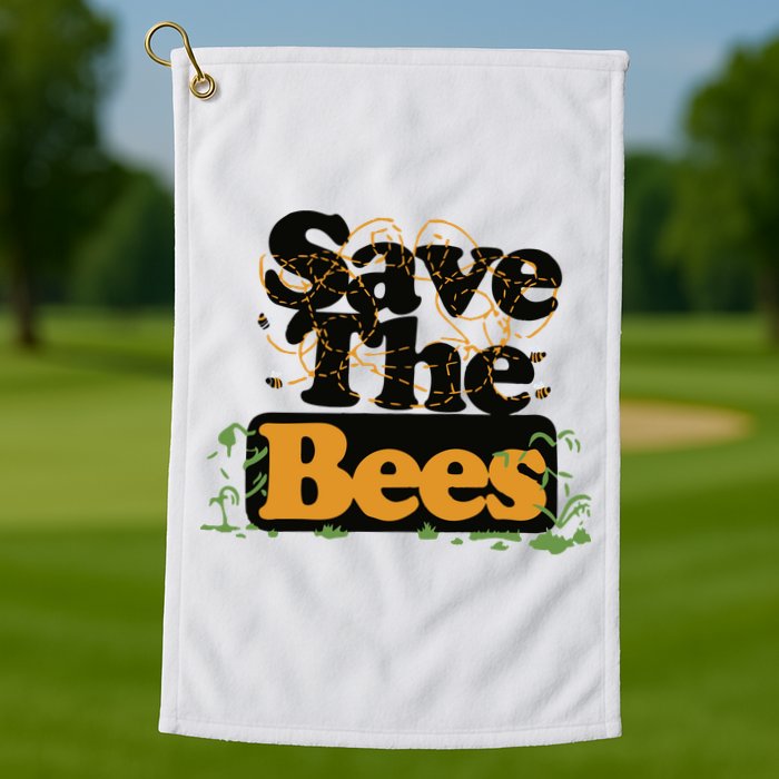 Daniel Howell – Save The Bees Golf Towel