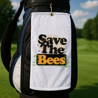 Daniel Howell – Save The Bees Golf Towel