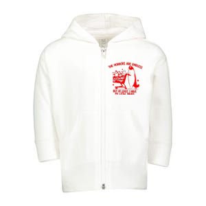 Der Horror Sind Endlos Toddler Zip Fleece Hoodie