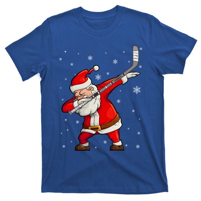 Dabbing Hockey Santa Claus Gift T-Shirt