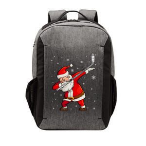 Dabbing Hockey Santa Claus Gift Vector Backpack