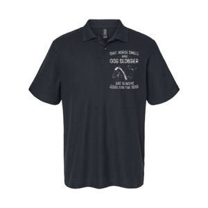 Dirt Horse Smell And Dog Slobber Gifts For Women Unique Softstyle Adult Sport Polo