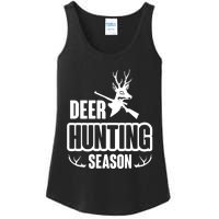 Deer Hunting Season Graphic Ladies Essential Tank