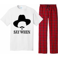 Doc Holiday Say When Gift Idea For Her For Him Pajama Set