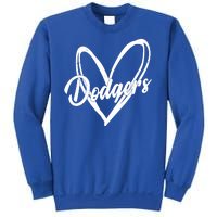 Dodgers Heart Sport Lover Fan Sweatshirt