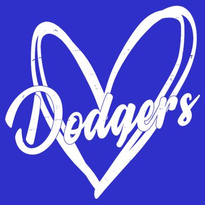 Dodgers Heart Sport Lover Fan T-Shirt