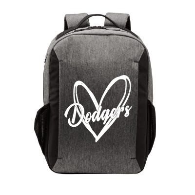 Dodgers Heart Sport Lover Fan Vector Backpack