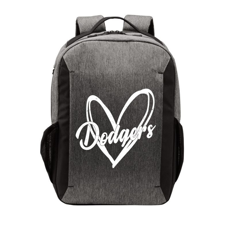 Dodgers Heart Sport Lover Fan Vector Backpack