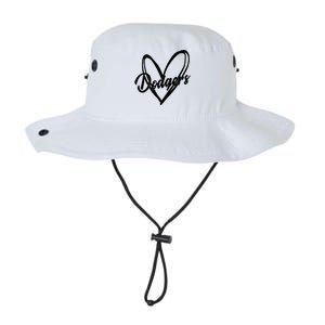 Dodgers Heart Sport Lover Fan Legacy Cool Fit Booney Bucket Hat