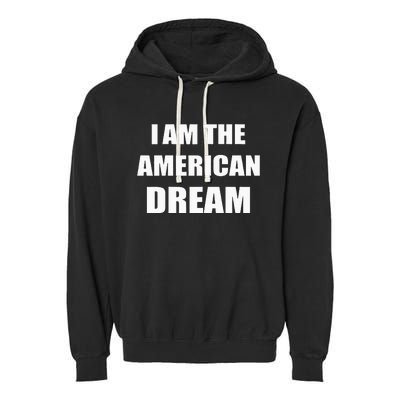 Dump Him & Say I Am The American Dream Be Like Britney Funny Garment-Dyed Fleece Hoodie