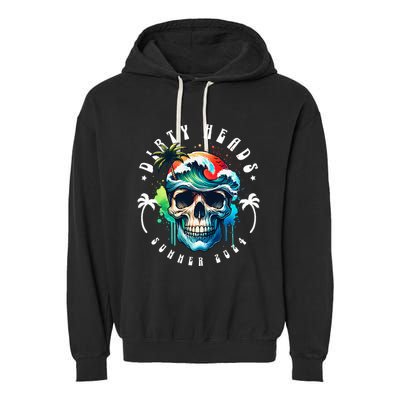 Dirty Heady Summer 2024 Beach Garment-Dyed Fleece Hoodie