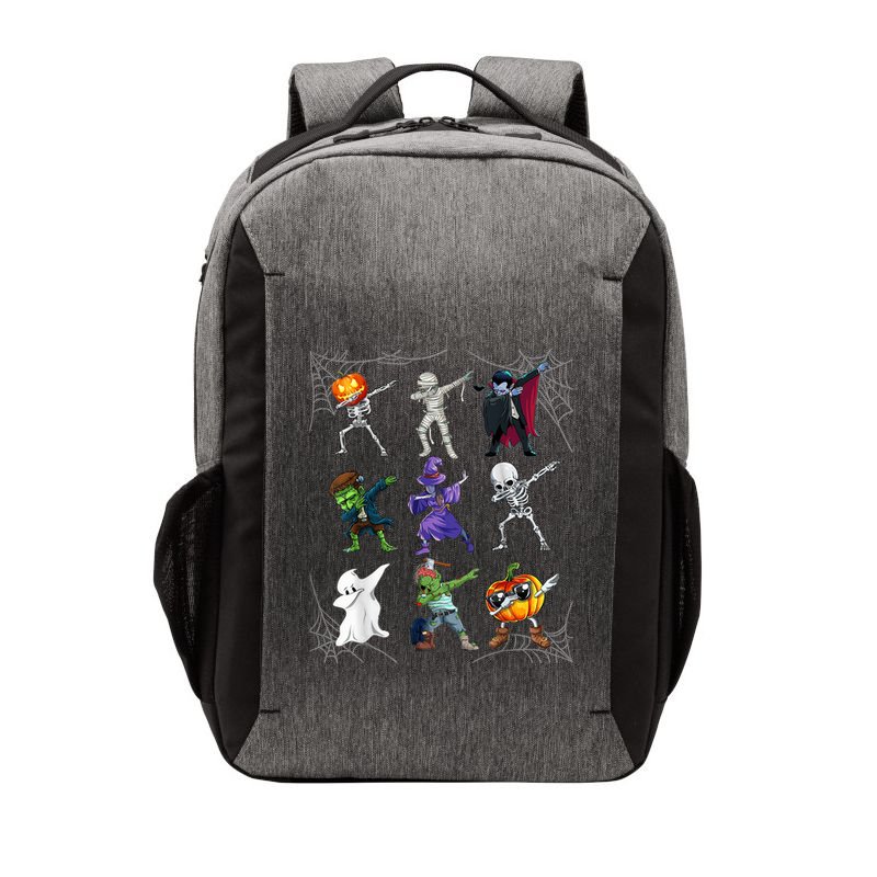 Dabbing Halloween Skeleton Zombie Scary Pumpkin Mummy Vector Backpack