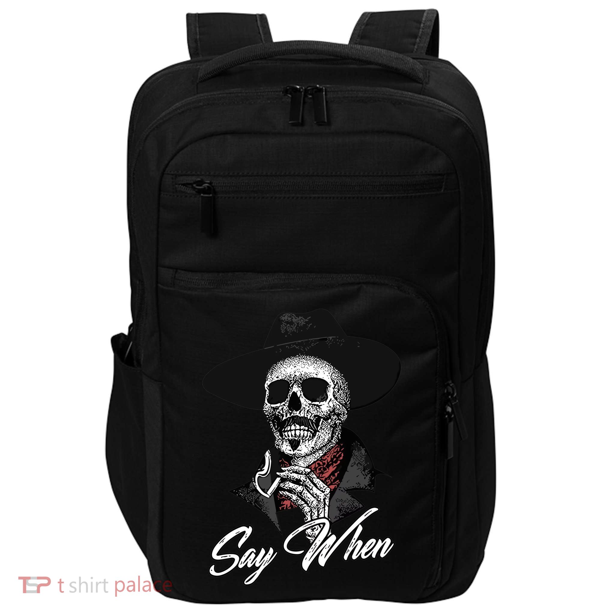 Doc Holiday Say When Skull Impact Tech Backpack