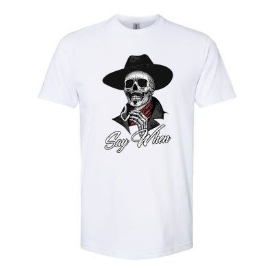 Doc Holiday Say When Skull Softstyle CVC T-Shirt