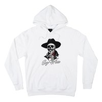 Doc Holiday Say When Skull Hoodie