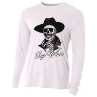Doc Holiday Say When Skull Cooling Performance Long Sleeve Crew
