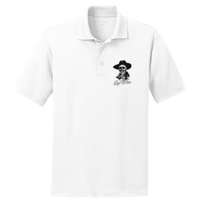 Doc Holiday Say When Skull PosiCharge RacerMesh Polo