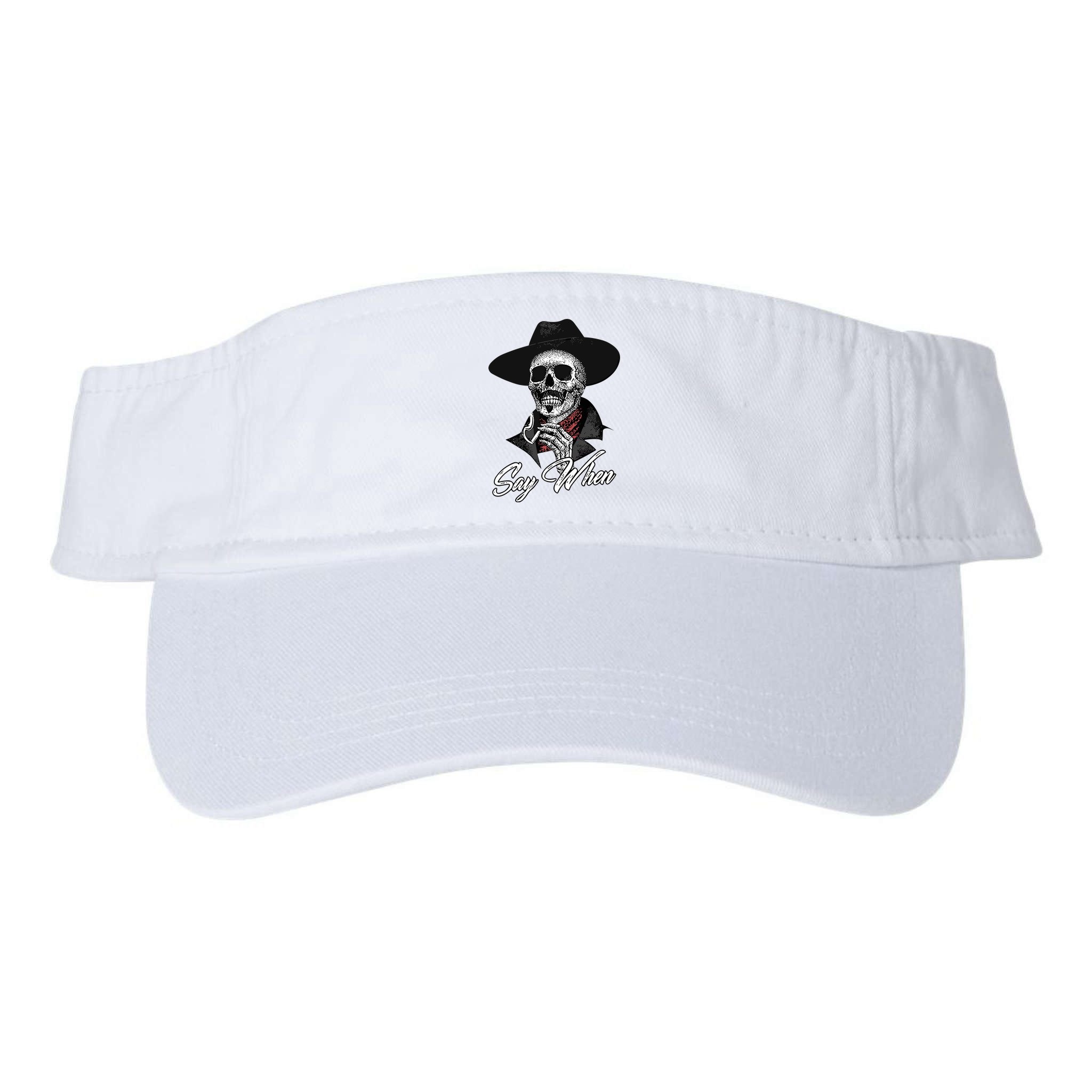 Doc Holiday Say When Skull Visor