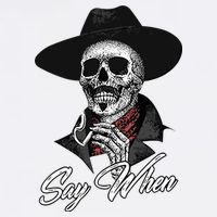 Doc Holiday Say When Skull Short Acrylic Beanie