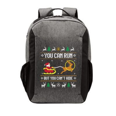Deer Hunting Santa Claus Hunter Hunt Ugly Christmas Sweater Gift Vector Backpack