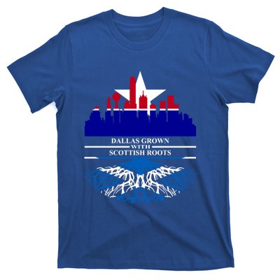 Dallas Half Scottish Roots Dallasite Texas Dallas Scotland F Gift T-Shirt