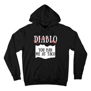 Diablo Hot Sauce Packet Group Costume Hoodie