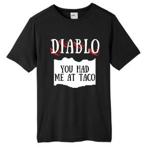 Diablo Hot Sauce Packet Group Costume Tall Fusion ChromaSoft Performance T-Shirt