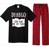 Diablo Hot Sauce Packet Group Costume Pajama Set