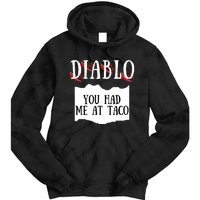 Diablo Hot Sauce Packet Group Costume Tie Dye Hoodie