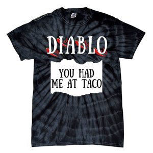 Diablo Hot Sauce Packet Group Costume Tie-Dye T-Shirt