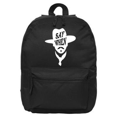 Doc Holliday Say When 16 in Basic Backpack