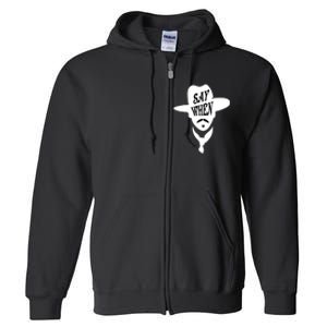 Doc Holliday Say When Full Zip Hoodie