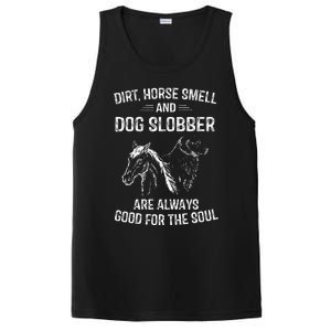 Dirt Horse Smell and Dog Slobber Gifts PosiCharge Competitor Tank