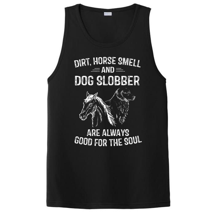 Dirt Horse Smell and Dog Slobber Gifts PosiCharge Competitor Tank