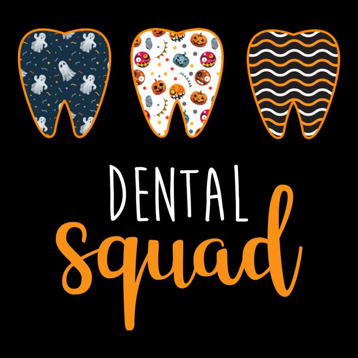 Dental Halloween Squad Cooling Performance Crew T-Shirt