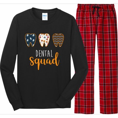 Dental Halloween Squad Long Sleeve Pajama Set