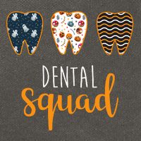 Dental Halloween Squad Cotton Canvas Backpack