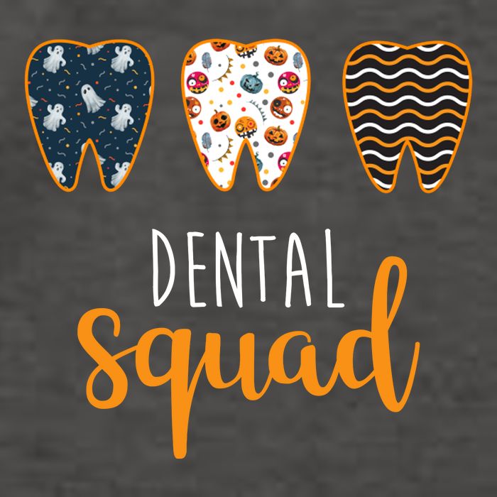 Dental Halloween Squad Vector Backpack