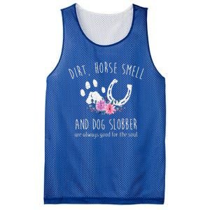 Dirt Horse Smell And Dog Slobber Mesh Reversible Basketball Jersey Tank