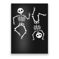 Dance Halloween Skeleton Dancing Gift Poster