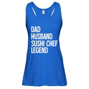 Dad Husband Sushi Chef Gift Ladies Essential Flowy Tank