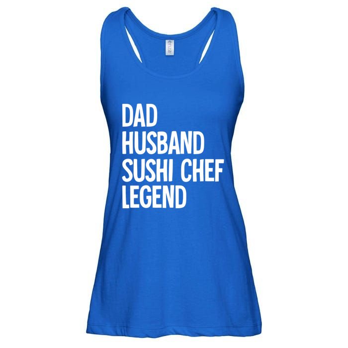 Dad Husband Sushi Chef Gift Ladies Essential Flowy Tank