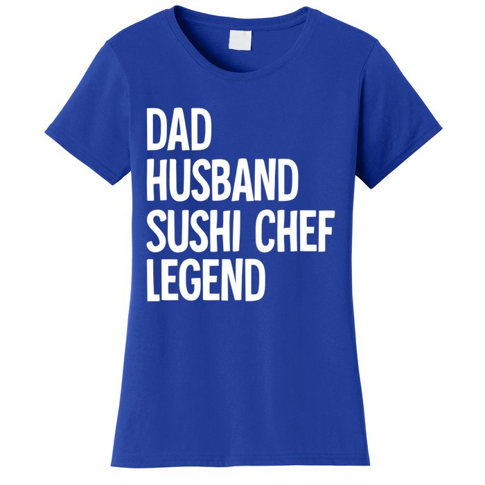 Dad Husband Sushi Chef Gift Women's T-Shirt