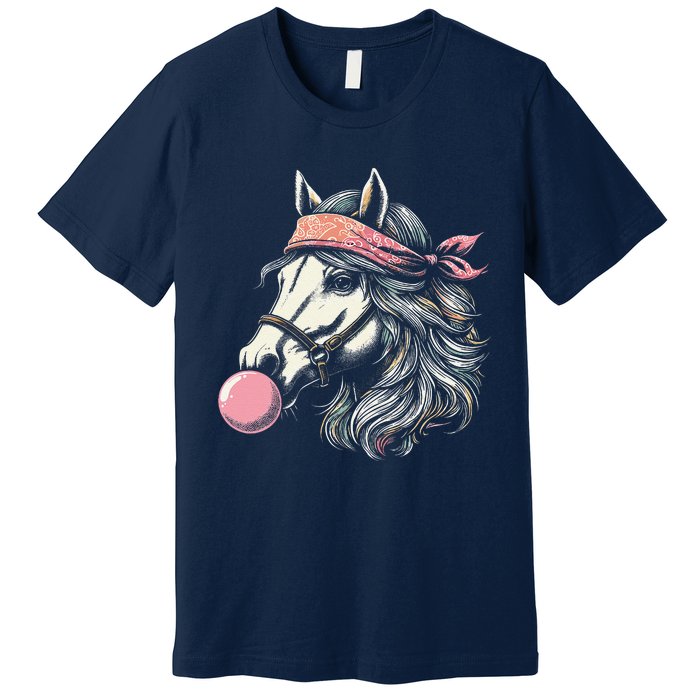 Derby Horse Silks And Hats Jockey Horse Racing Premium T-Shirt