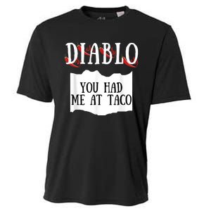 Diablo Hot Sauce Packet Group Costume Cooling Performance Crew T-Shirt