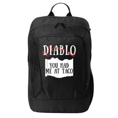 Diablo Hot Sauce Packet Group Costume City Backpack