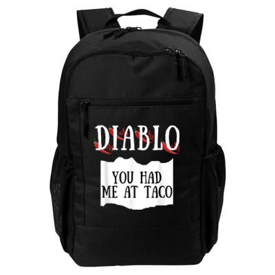 Diablo Hot Sauce Packet Group Costume Daily Commute Backpack