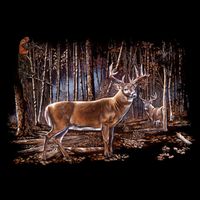 Deer Hunting Scene 16 in Basic Backpack