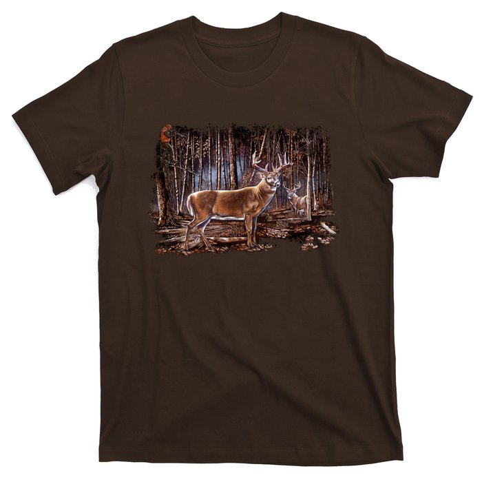 Deer Hunting Scene T-Shirt