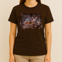 Deer Hunting Scene T-Shirt